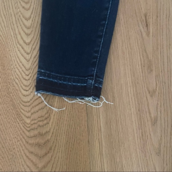 NWOT 7 for all mankind the ankle skinny Dark Brisbane - 26 - Picture 6 of 10